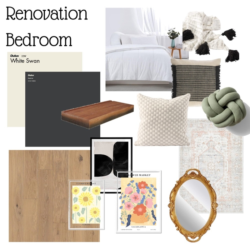 Bedroom Renovation Midterm Project Mood Board by Dresdyn.b13 on Style Sourcebook