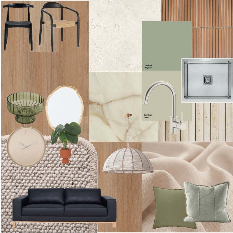Japandi/Mid Mod Mood Board by lainey.essex@gmail.com on Style Sourcebook