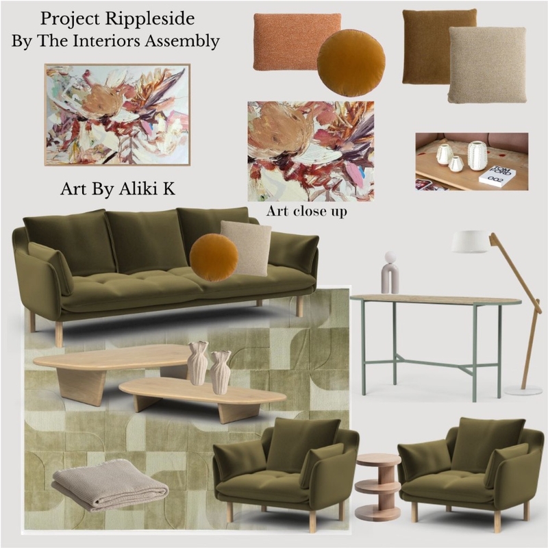 Project Rippleside Mood Board by The Interiors Assembly by Kelly Ferraro on Style Sourcebook