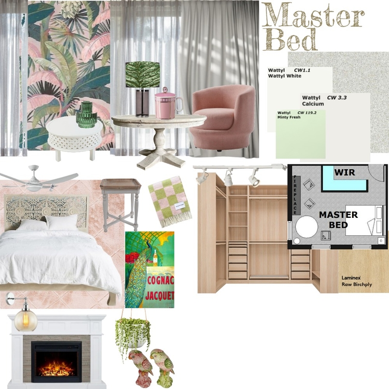 Master Bed Board Mood Board by rauminteriors on Style Sourcebook