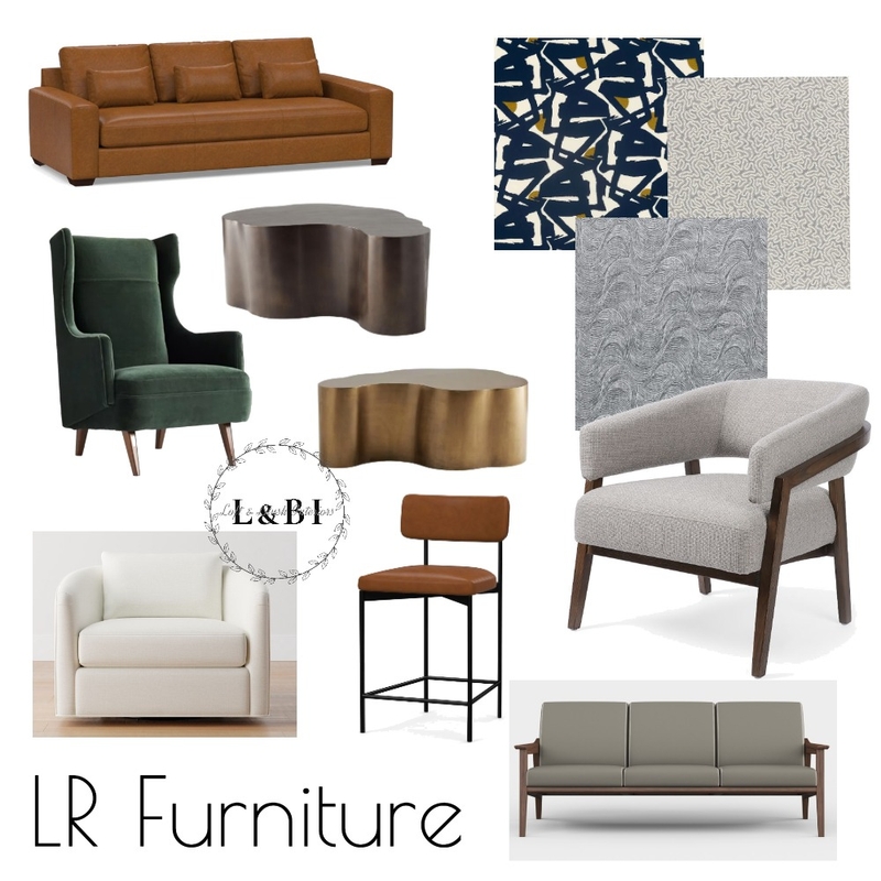 Clubhouse Furniture Scheme Mood Board by Loft&Blush on Style Sourcebook