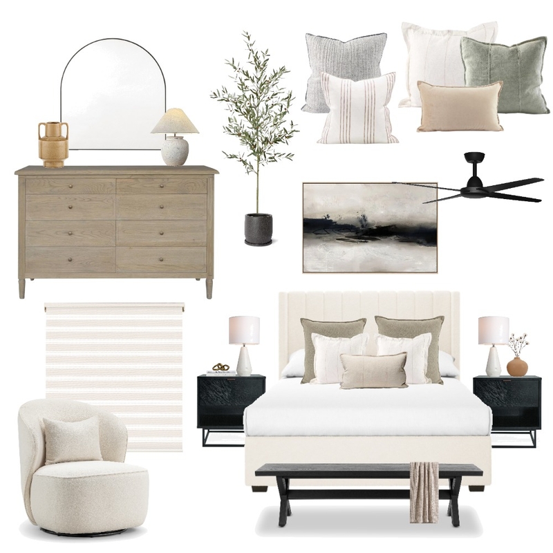 BEDROOM - WITTICK ST Mood Board by Maddy Jade Interiors on Style Sourcebook