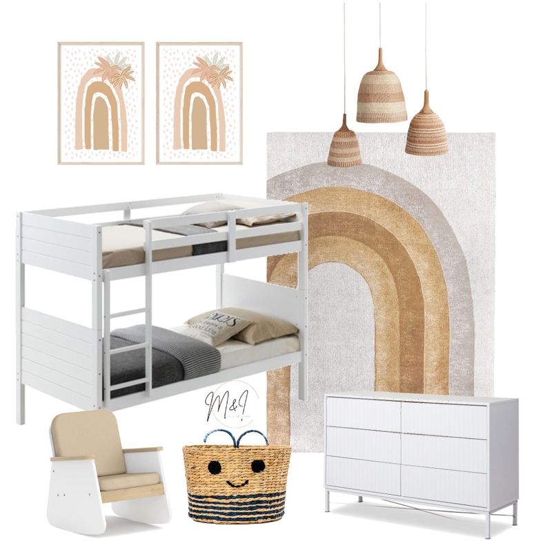 Kids Bedroom Mood Board by M&I Interiors on Style Sourcebook