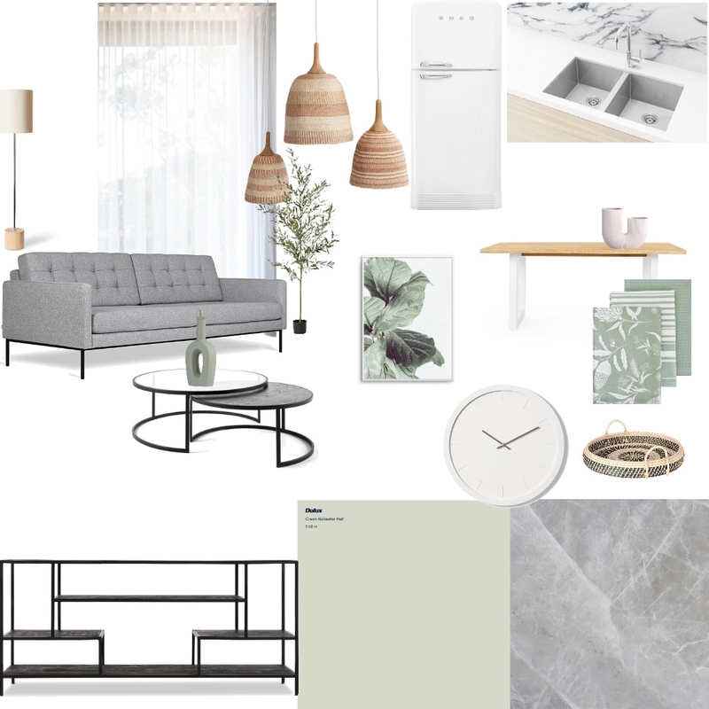 Kitchen & living room Mood Board by Kris K. on Style Sourcebook