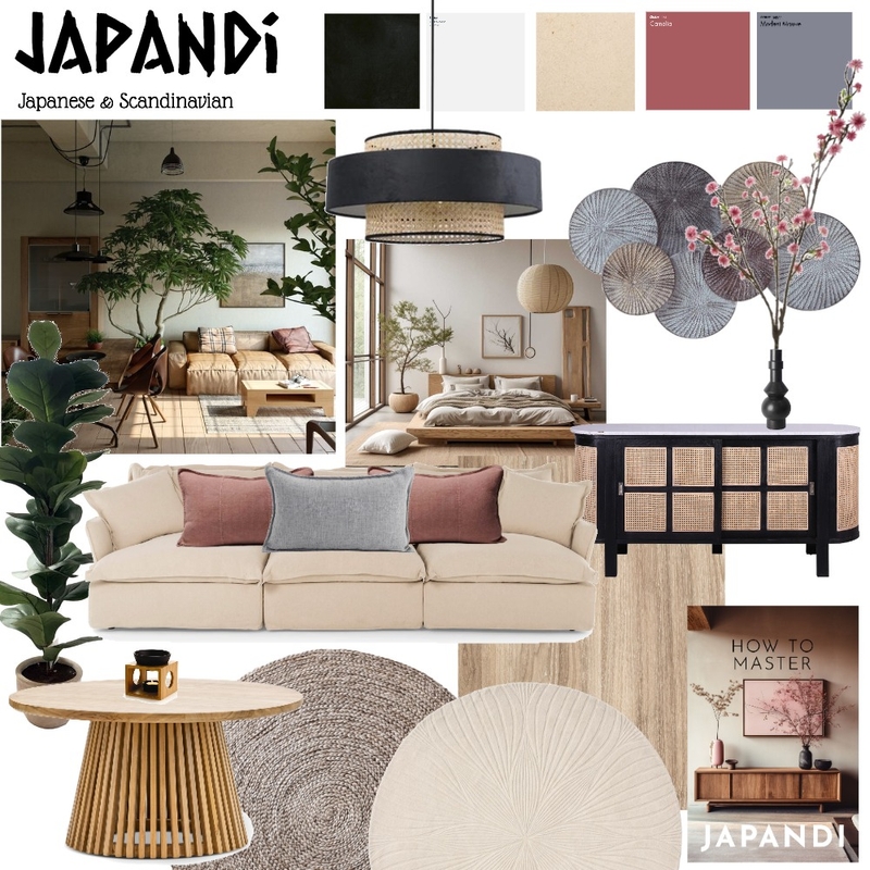 Japandi Mood Board by Beck Bekkers on Style Sourcebook