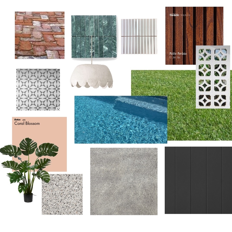 Eclectic outdoor lanscaping Mood Board by SarahLP on Style Sourcebook