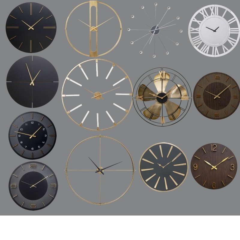 CLOCKS Mood Board by vickthes on Style Sourcebook