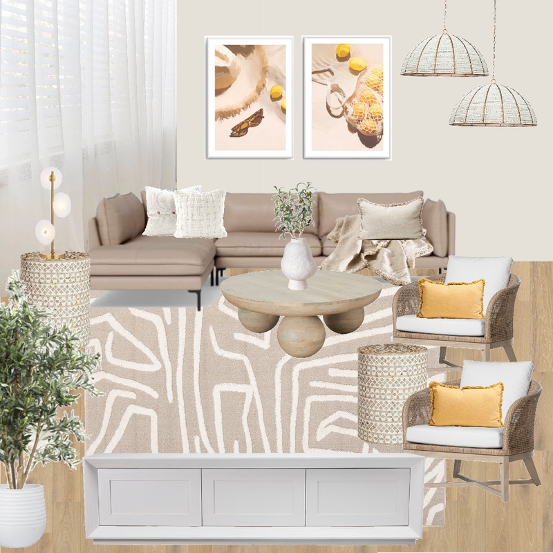 Luxe Coastal Living Room Mood Board by Manea Interiors on Style Sourcebook