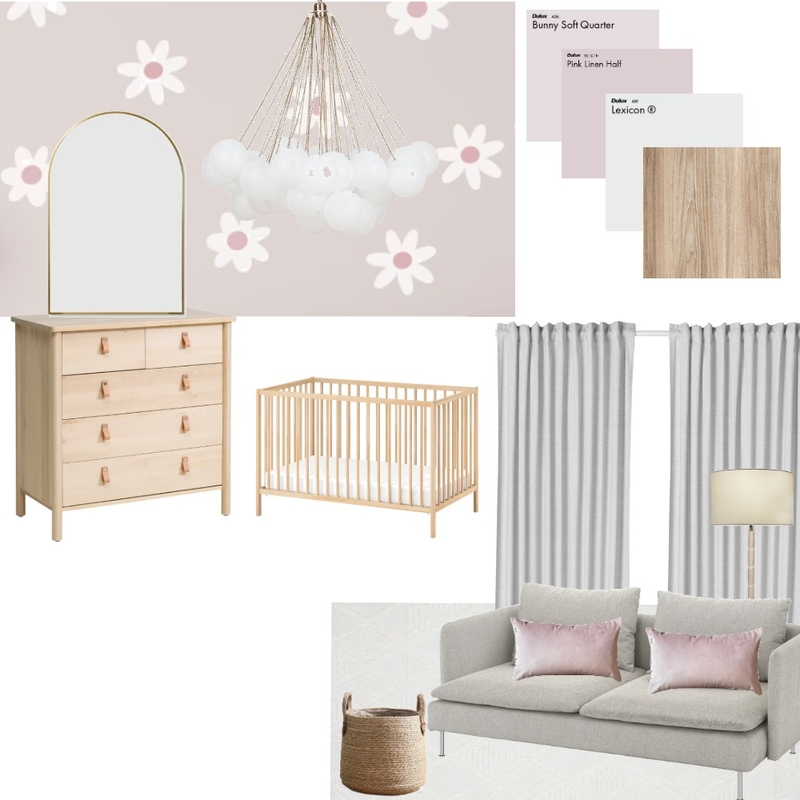 Aria's Nursery Mood Board by AgneSma on Style Sourcebook