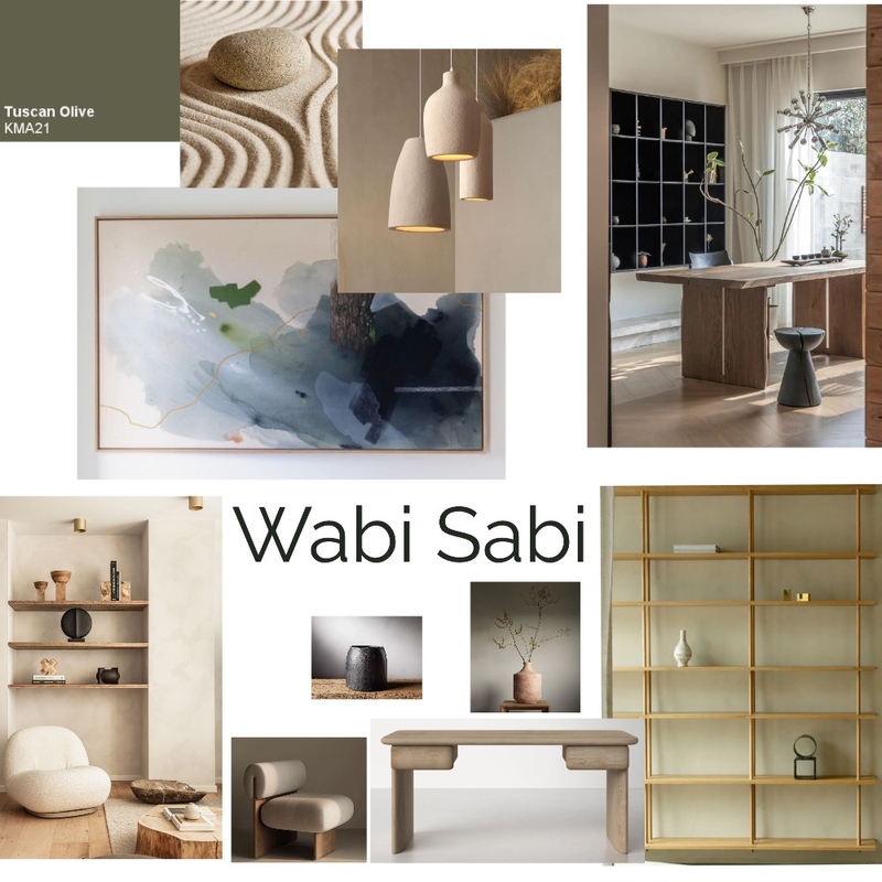 Wabi Sabi Mood Board by ArwaI on Style Sourcebook