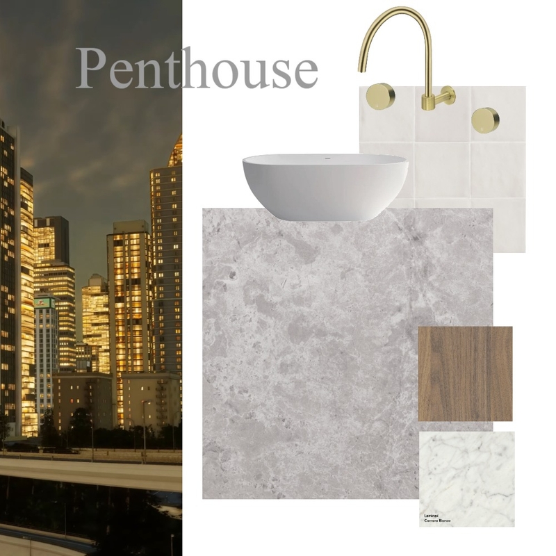 Penthouse Bathroom Package Mood Board by ambertiles.com.au on Style Sourcebook