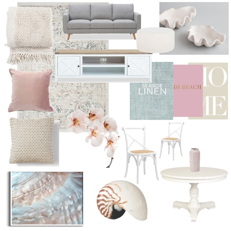 Blushing Beaches Mood Board by Allanah June on Style Sourcebook