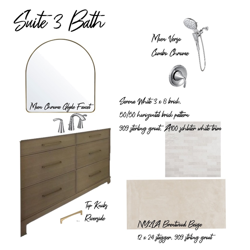 Suite 3 Bath Mood Board by imLV on Style Sourcebook