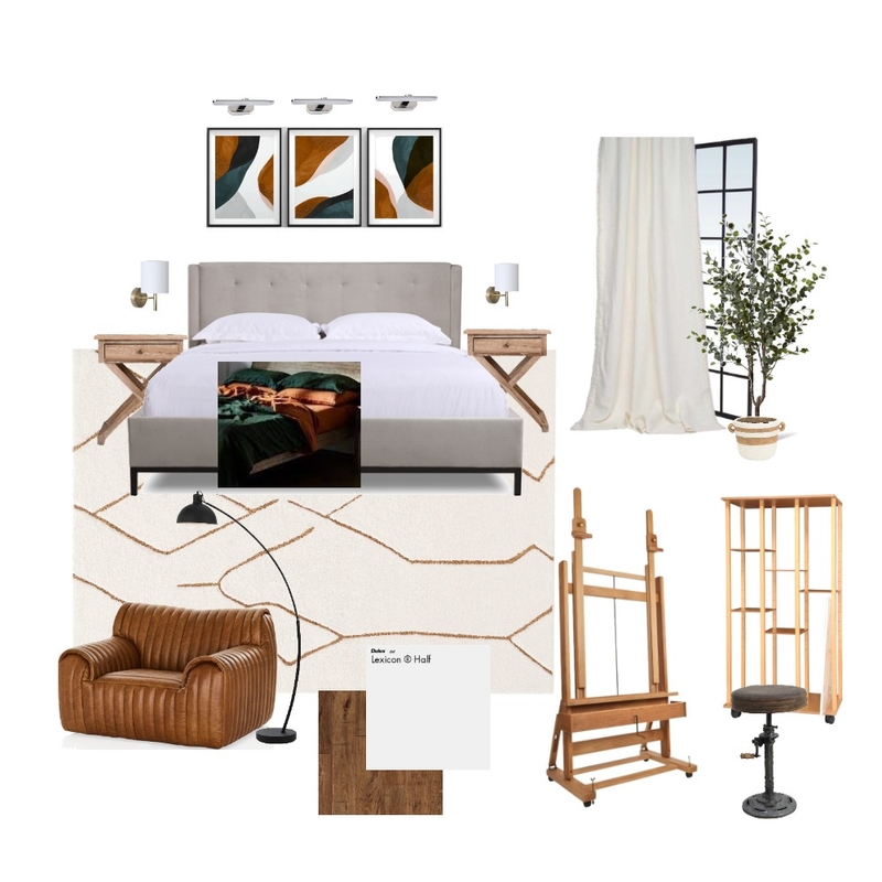 Large Bedroom Mood Board by Keiralea on Style Sourcebook
