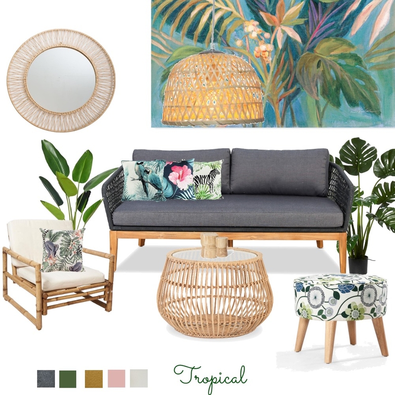 Tropical Mood Board Mood Board by Angela007 on Style Sourcebook