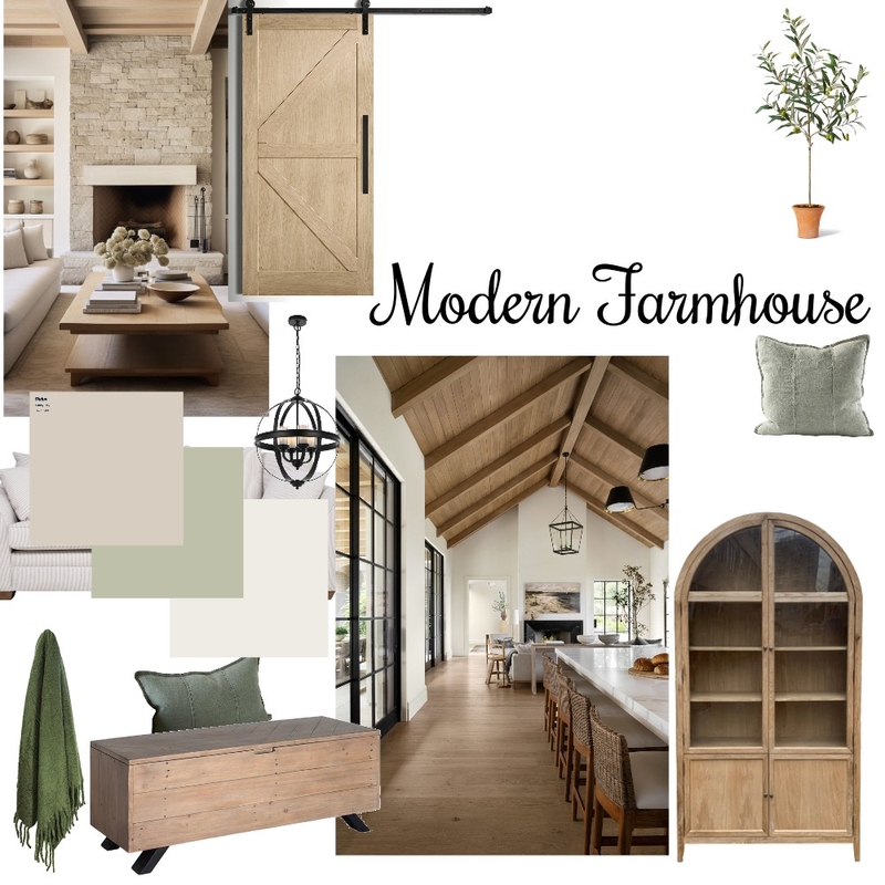 Modern Farmhouse Mood Board by AshleighN on Style Sourcebook