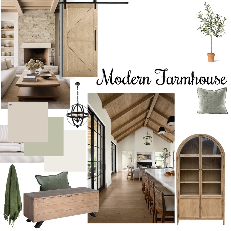 Modern Farmhouse Mood Board by AshleighN on Style Sourcebook