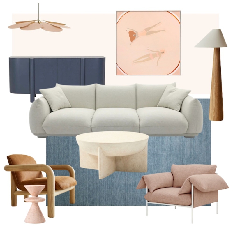 Playful contemporary living room Mood Board by Stylosaurus Studio on Style Sourcebook
