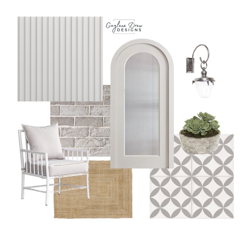 Soft and Dreamy Exterior Mood Board by Gaylene Drew Designs on Style Sourcebook