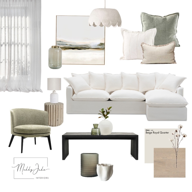 Modern living room Mood Board by Maddy Jade Interiors on Style Sourcebook