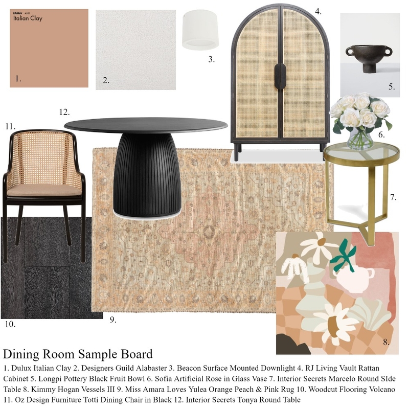 Dining Room Sample Board Mood Board by Ourtrevallynreno on Style Sourcebook