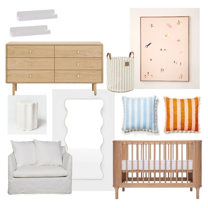 Nursery 2 Mood Board by Hope & Me Interiors on Style Sourcebook