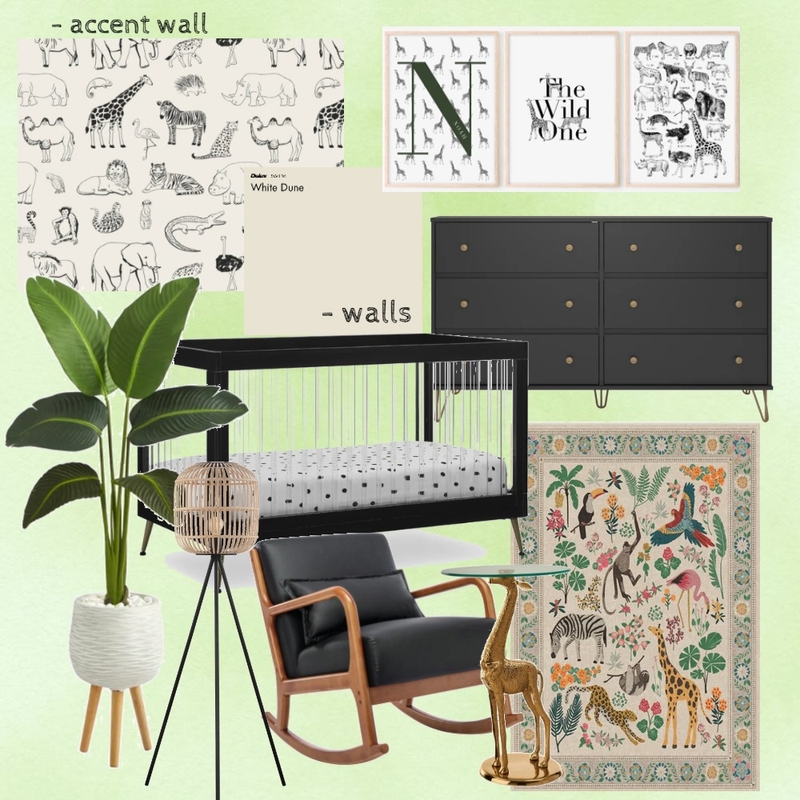 a modern safari. Mood Board by paperwings on Style Sourcebook