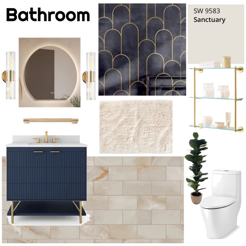 Bathroom sample Mood Board by haileyrowe on Style Sourcebook