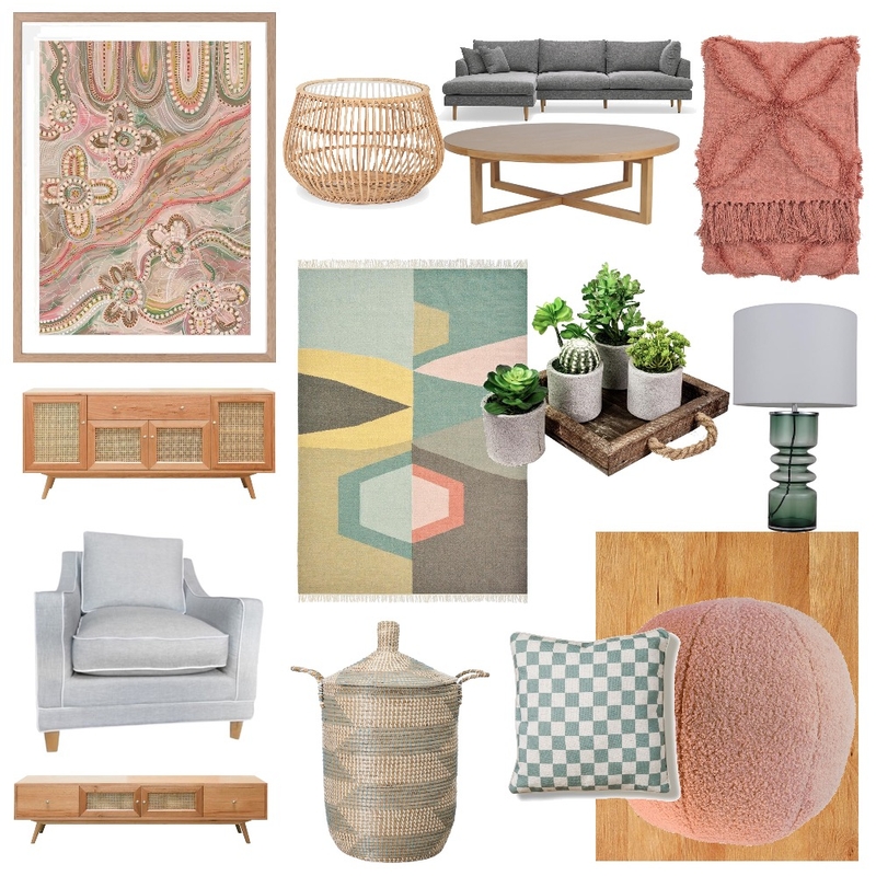 Mod fun living room Mood Board by Land of OS Designs on Style Sourcebook