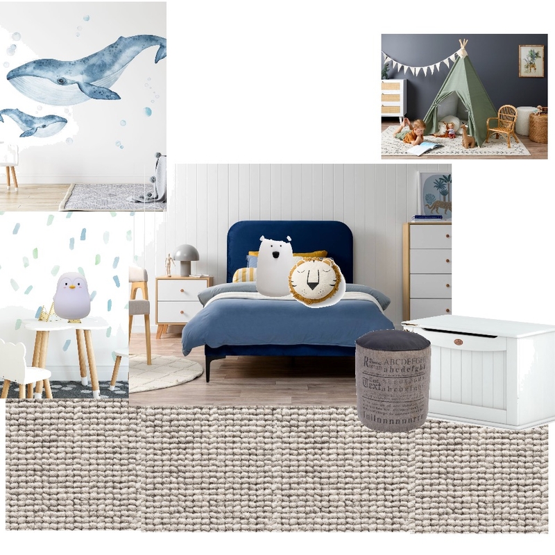 Boys bedroom Mood Board by Red House Reno on Style Sourcebook