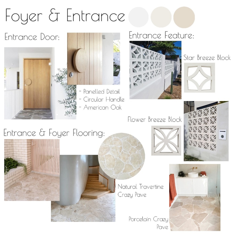 Hunter Valley - Foyer & Entrance Mood Board by Libby Malecki Designs on Style Sourcebook