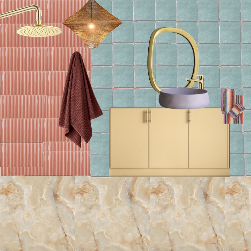 Bath - Peach, Sky & Lilac4 Mood Board by dl2407 on Style Sourcebook