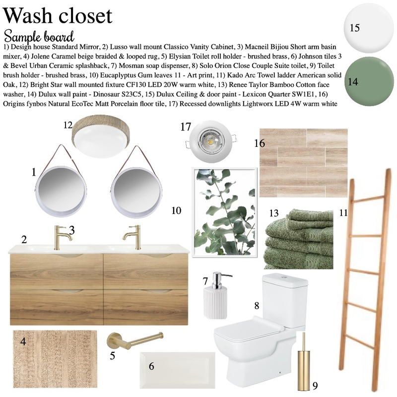 Wash Closet Mood Board by Chantelsander on Style Sourcebook