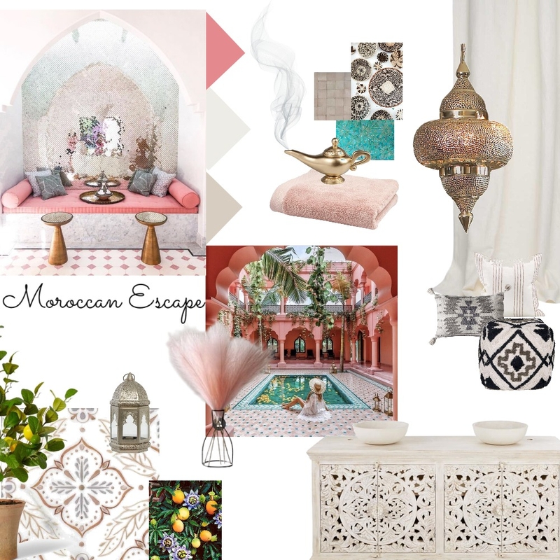 oefening 3 interieurDesign MAROKAANS Mood Board by Charlotte Symens on Style Sourcebook