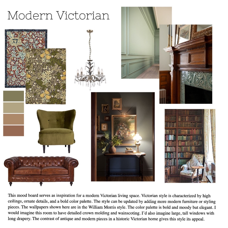 Modern Victorian Mood Board by undefined on Style Sourcebook