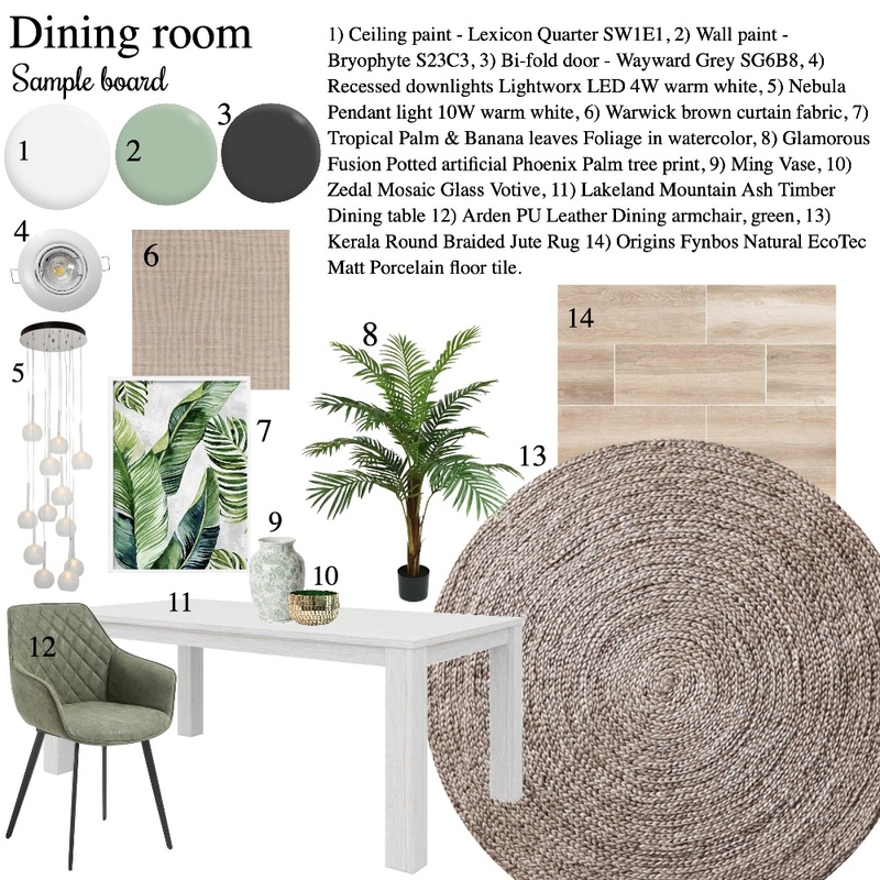Dining Room Mood Board by Chantelsander on Style Sourcebook