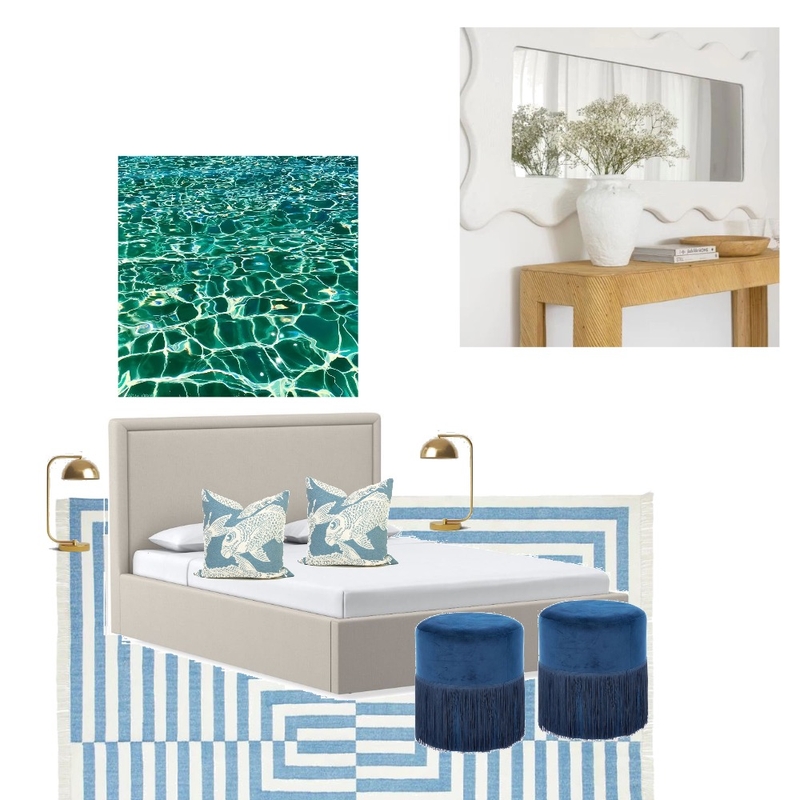 Beach House Guest Mood Board by Helen DK on Style Sourcebook