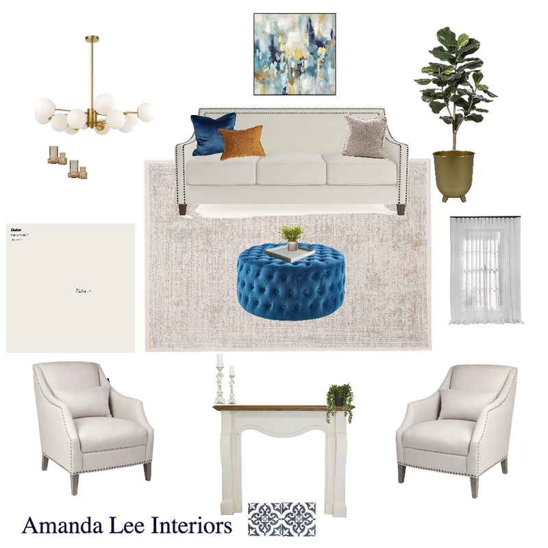 North Perth Front Lounge Mood Board by Amanda Lee Interiors on Style Sourcebook