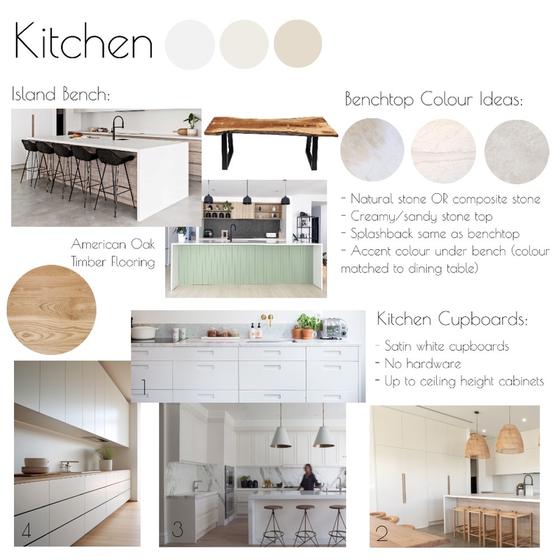 Hunter Valley - Kitchen Bench & Island Mood Board by Libby Malecki Designs on Style Sourcebook