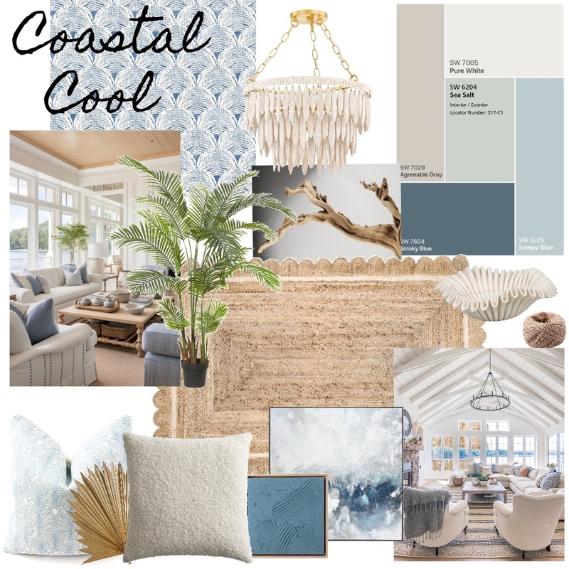 Coastal Mood Board Mood Board by Amarkee on Style Sourcebook