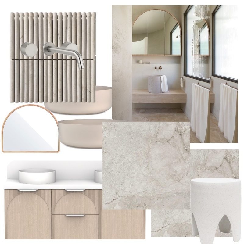 Light Bathroom Scheme - Designer Tools Project Mood Board by Studio McHugh on Style Sourcebook