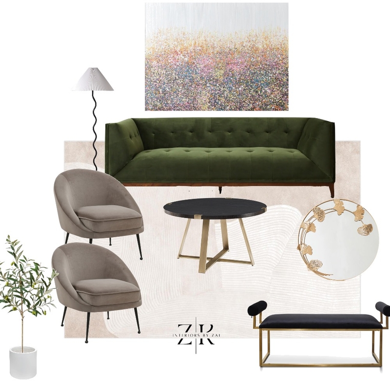 Living - Transitional Mood Board by Interiors By Zai on Style Sourcebook