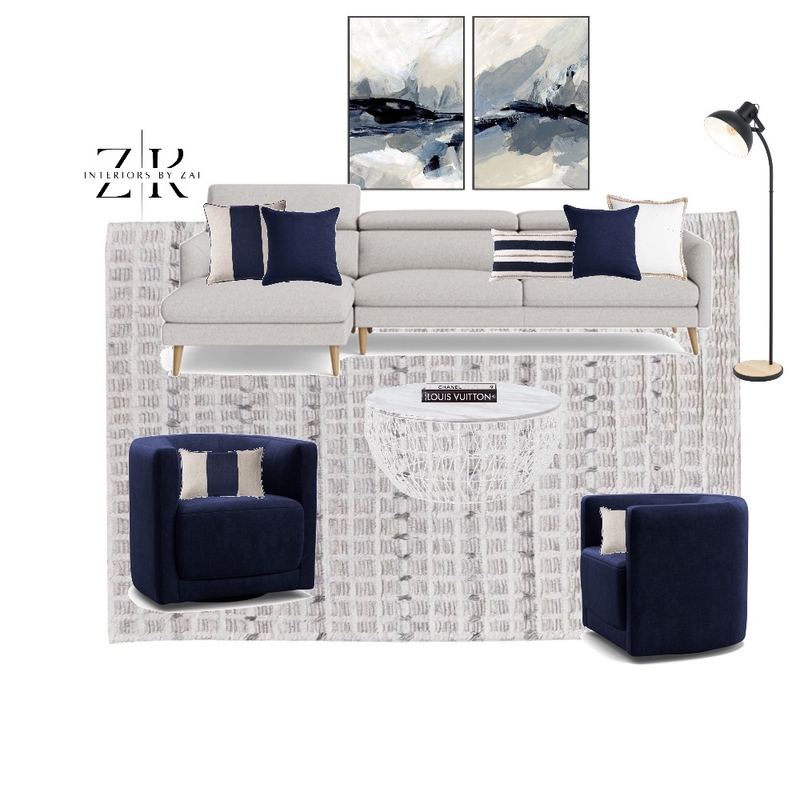 Moody blues Mood Board by Interiors By Zai on Style Sourcebook