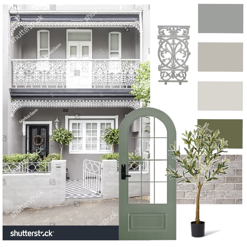 Victorian Terraced building Exterior Mood Board by Chris on Style Sourcebook