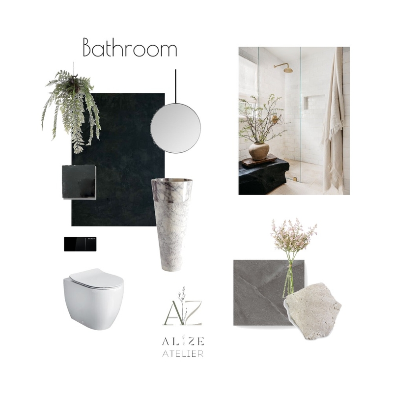 Bathroom Mood Board by Alize Atelier on Style Sourcebook