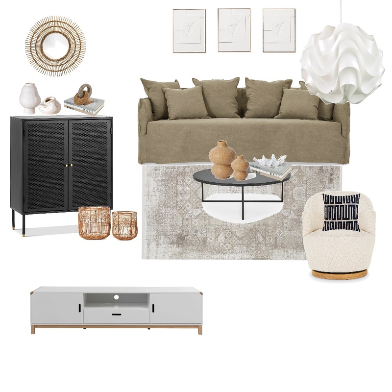 Cara Bianca - Living Room Mood Board by Paballo on Style Sourcebook