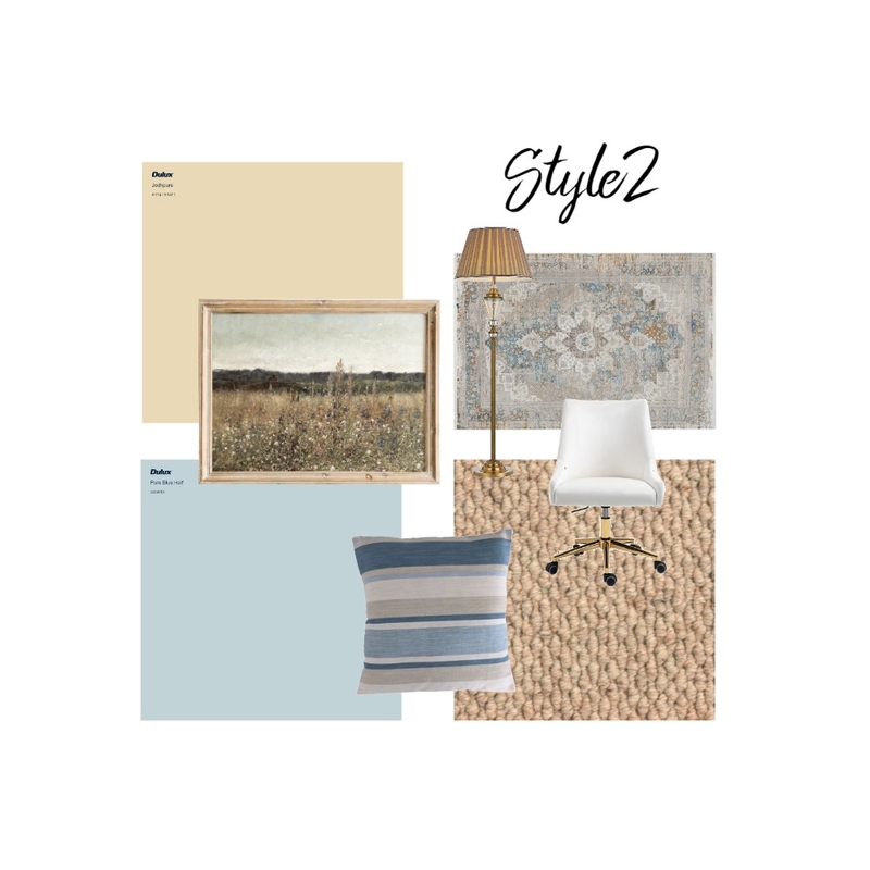 Blue style Mood Board by Agnes_Balint on Style Sourcebook