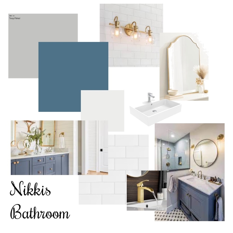 Nikki’s Bathroom Mood Board by Stephsdesignbook on Style Sourcebook