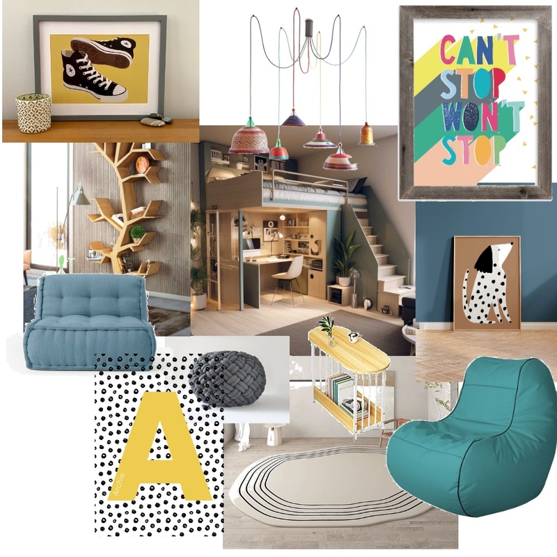 Boy's room Mood Board by desdelipo@hotmail.com on Style Sourcebook