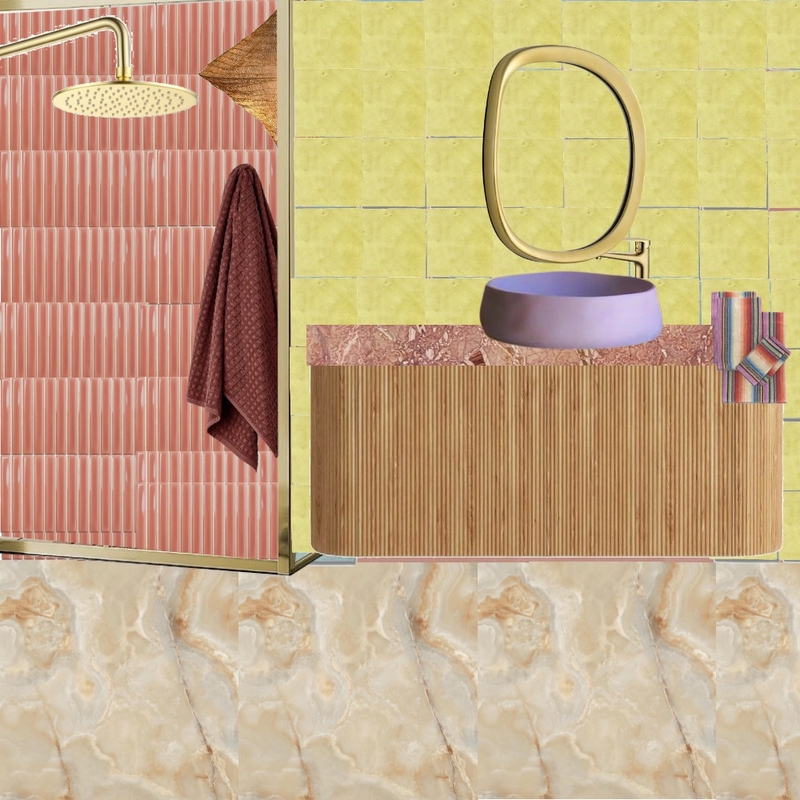 Bath - Peach, Sky & Lemon 1 Mood Board by dl2407 on Style Sourcebook